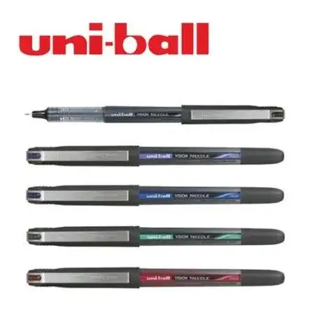 Lapicera Roller Uni Ball UB-185 vision Needle 0,5mm Negro